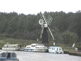 Our first windmill on the river Waveney at St Olaves